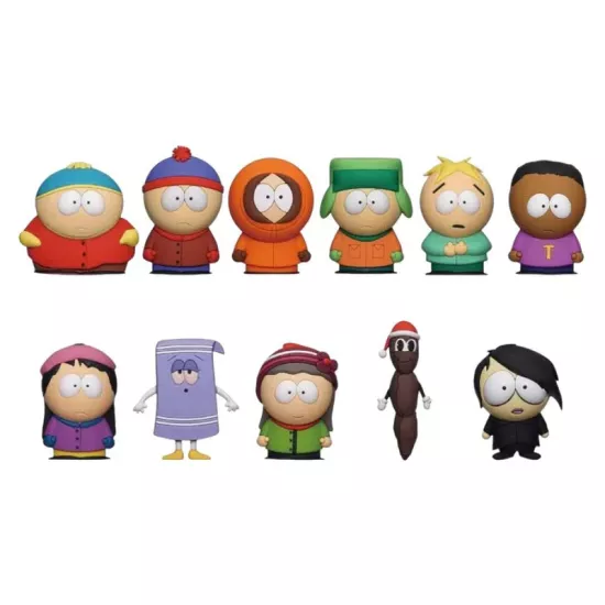 South Park 3D PVC-Taschenanhänger Serie 1