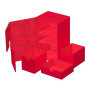 Ultimate Guard Twin Flip`n`Tray 160+ XenoSkin Monocolor Rot