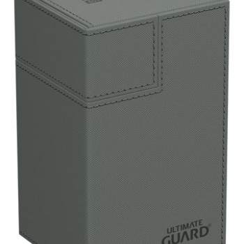 Ultimate Guard Flip`n`Tray 80+ XenoSkin Monocolor Grau