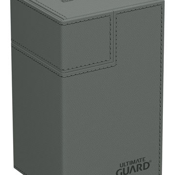 Ultimate Guard Flip`n`Tray 80+ XenoSkin Monocolor Grau Ultimate Guard Flip`n`Tray 80+ XenoSkin Monocolor Grau
