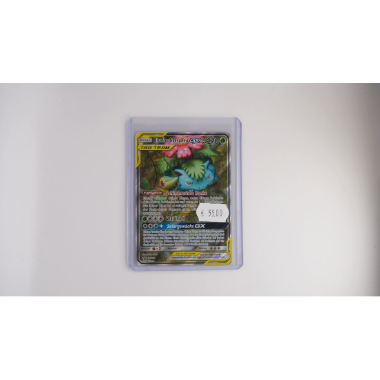 Venusaur & Snivy-GX / Bisaflor & Serpifeu-GX (SMP-229)[DE/NM]