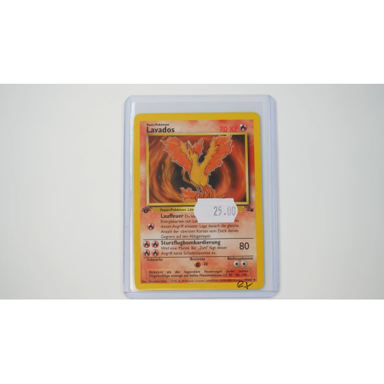 Moltres (FO-27) 1ST EDITION[DE/EX]