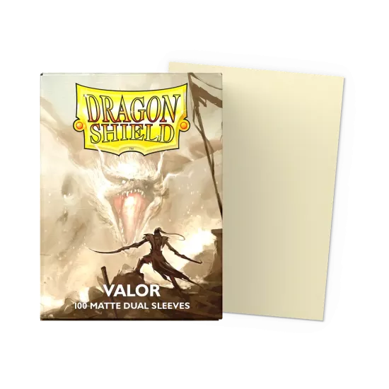 Dragonshield Valor - Matte Dual Sleeves Standard Size