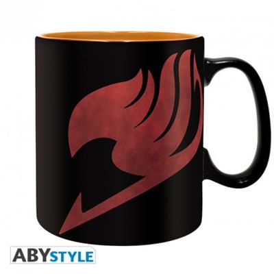 Fairy Tail - Mug (460ml) - Natsu, Lucy & Emblem