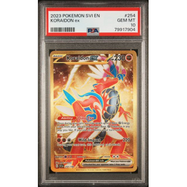 Koraidon ex / Koraidon-ex (SVI-254) PSA 10[EN/NM]