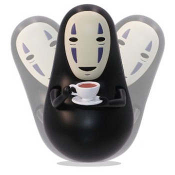 Chihiros Reise ins Zauberland Figur mit rundem Boden No Face's coffe time