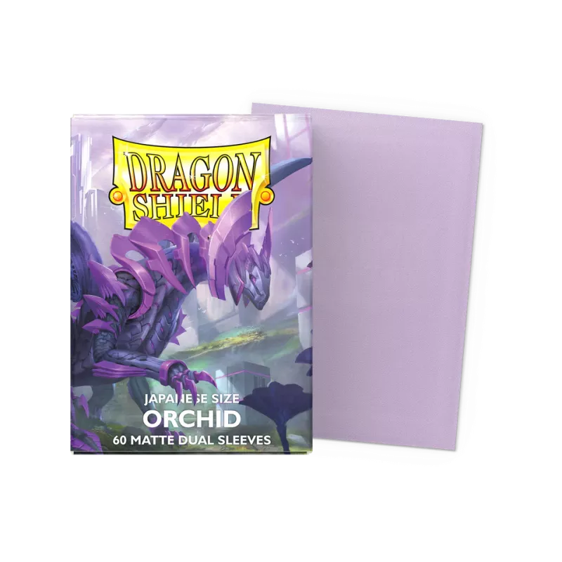 Dragonshield 60 Orchid - Matte Dual Sleeves