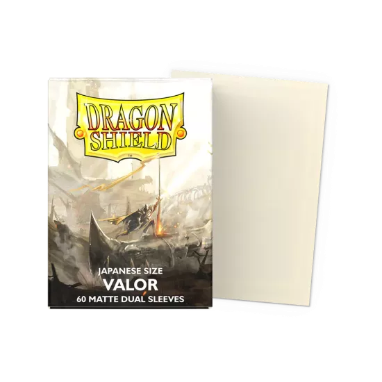 Dragonshield 60 Valor - Matte Dual Sleeves