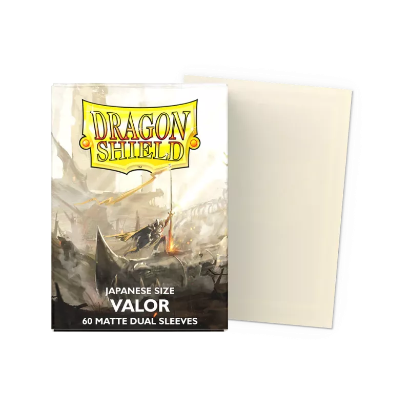 Dragonshield 60 Valor - Matte Dual Sleeves