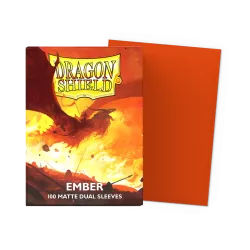Dragonshield Ember - Matte Dual Sleeves Standard Size
