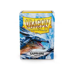 Dragon Shield Matte Sleeves - Sapphire (100 Sleeves) Dragon Shield Matte Sleeves - Sapphire (100 Sleeves)
