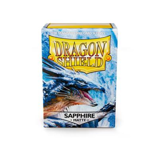 Dragon Shield Matte Sleeves - Sapphire (100 Sleeves)