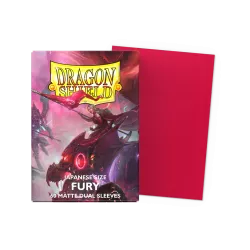 Dragonshield 60 Fury - Matte Dual Sleeves