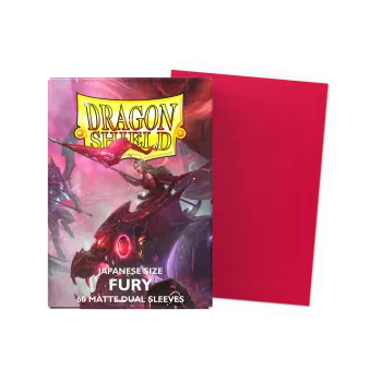 Dragonshield 60 Fury - Matte Dual Sleeves