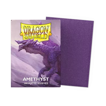 Dragonshield 100 Amethyst - Matte Sleeves