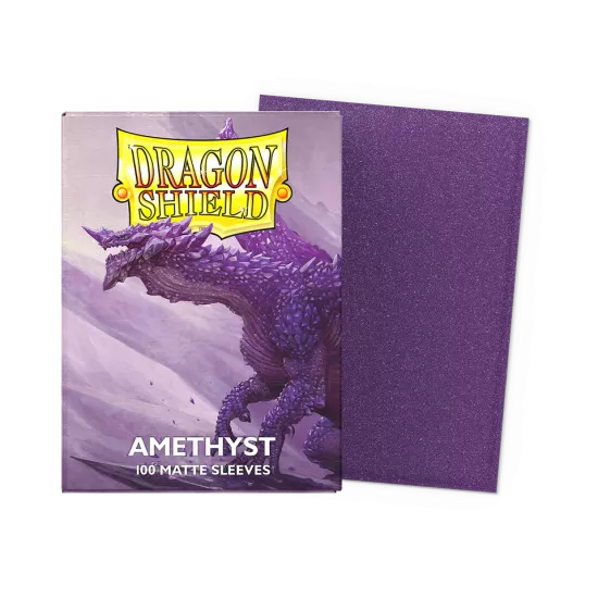Dragonshield 100 Amethyst - Matte Sleeves