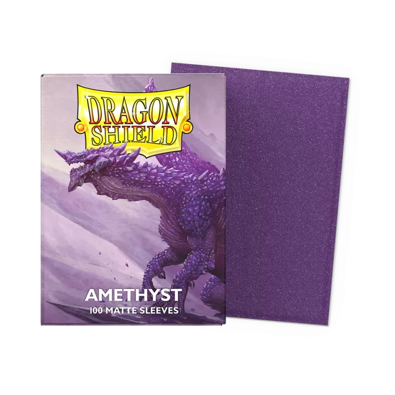 Dragonshield 100 Amethyst - Matte Sleeves