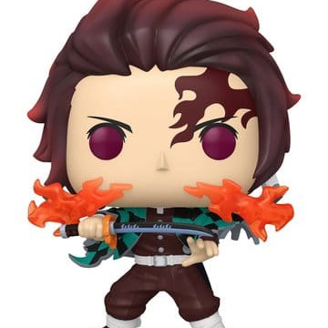 Demon Slayer: Kimetsu no Yaiba - The Movie POP! Animation Vinyl Figur Tanjiro 9 cm