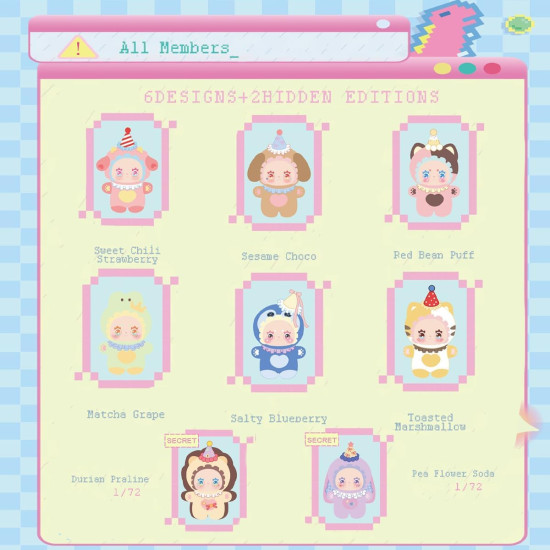 Lovely Emma Flavor Twis Serie Blind Box