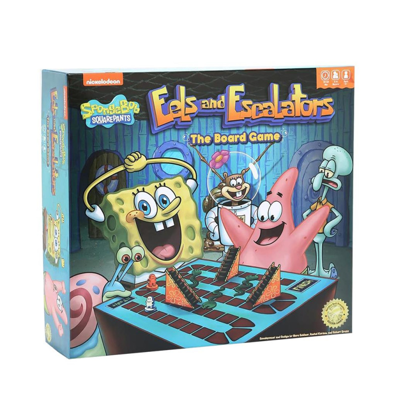 Nickelodeon Spongebob SquarePants Eels and Escalators The Board Game