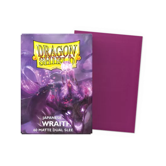 Dragonshield 60 Wraith - Matte Dual Sleeves