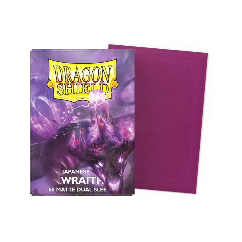 Dragonshield 60 Wraith - Matte Dual Sleeves