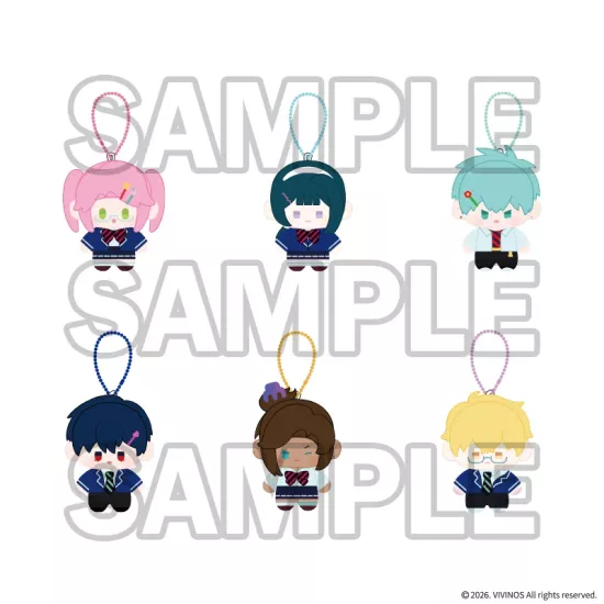 ALIEN STAGE Teen Fun Party Series Trading Chibi Plush Keychain