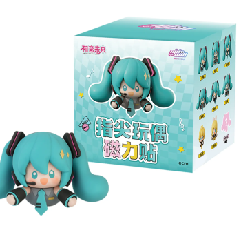 Hatsune Miku Fingertip Figurine Magnet. Blindbox