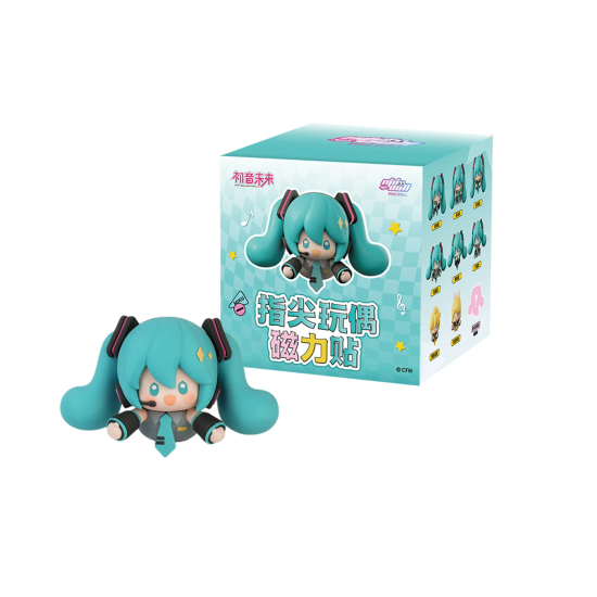 Hatsune Miku Fingertip Figurine Magnet. Blindbox
