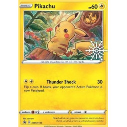 Pikachu Holo Holiday Calendar SWSH153 PSA 8[EN/NM]