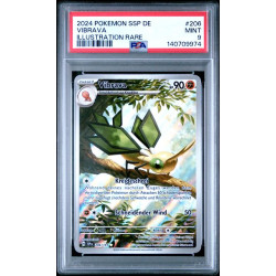 #206 VIBRAVA ILLUSTRATION RARE PSA 9[DE/NM]