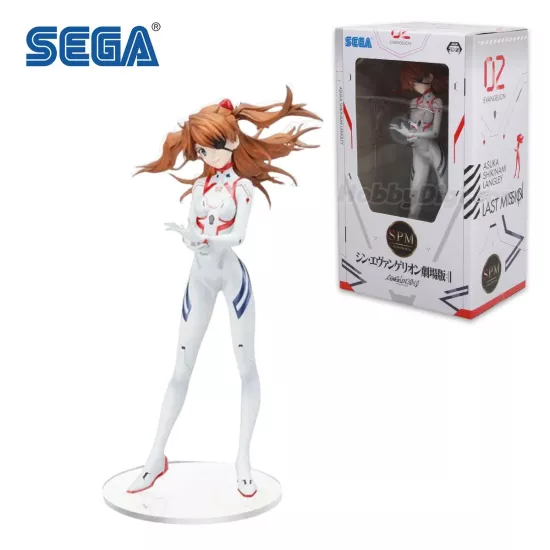 Sega SPM Cranenking Figure - Asuka Langley Shikinami (Last Mission Ver.) 