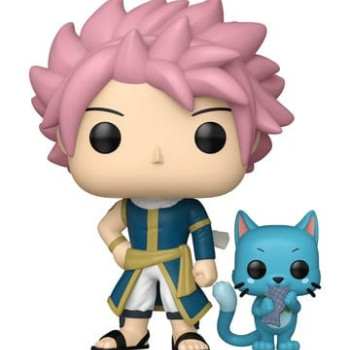 Fairy Tail-100 Years Quest POP! Animation Vinyl Figur Natsu & Happy 9 cm