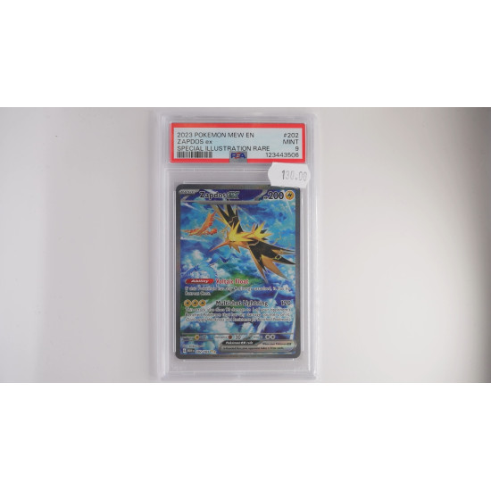 Zapdos ex / Zapdos-ex (MEW-202) PSA[EN/MT]