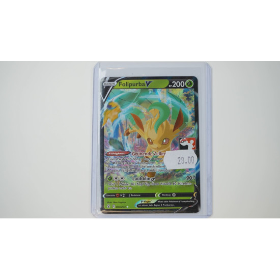 Leafeon V / Folipurba V (EVS-7) STAMP [DE/NM]