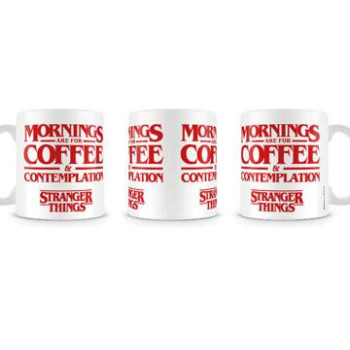 Stranger Things Tasse Coffee and Contemplation