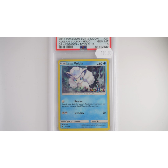 Alolan Vulpix (GRI 21) PSA[EN/MT]