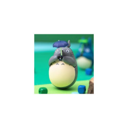 Mein Nachbar Totoro Figur mit rundem Boden Big Totoro with leaf 7 cm