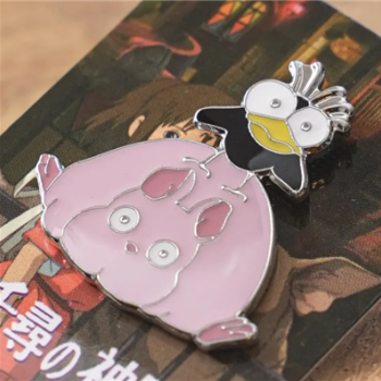 Spirited Away - Pin Fly Bird and Boh Mouse
