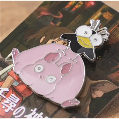 Spirited Away - Pin Fly Bird and Boh Mouse