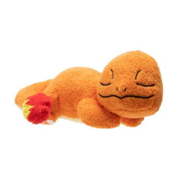 Pokémon Schlafende Plüschfigur Glumanda 12 cm