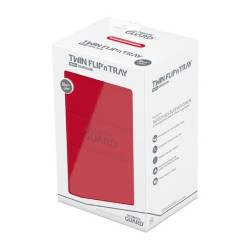 Ultimate Guard Twin Flip`n`Tray 160+ XenoSkin Monocolor Rot Ultimate Guard Twin Flip`n`Tray 160+ XenoSkin Monocolor Rot