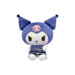Sanrio Plüschfigur Kuromi Pyjama Style M 22 cm Sanrio Plüschfigur Kuromi Pyjama Style M 22 cm