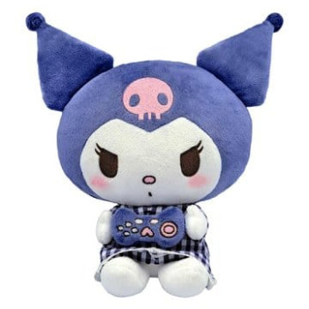 Sanrio Plüschfigur Kuromi Pyjama Style M 22 cm