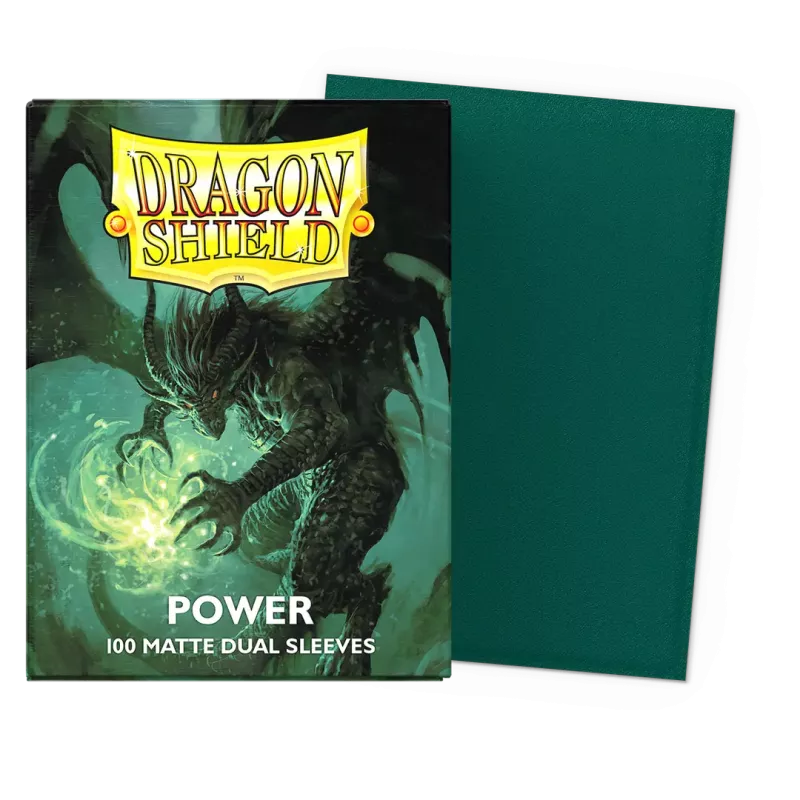Dragonshield Power - Matte Dual Sleeves Standard Size Dragonshield Power - Matte Dual Sleeves Standard Size
