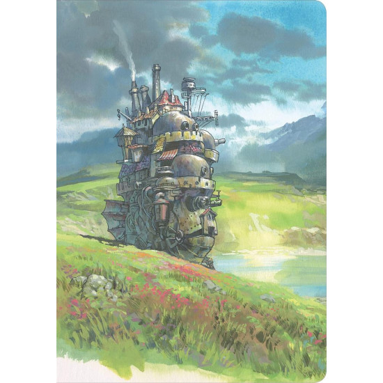 Howl's Moving Castle - Flexi Journal Moving Castle watercolour