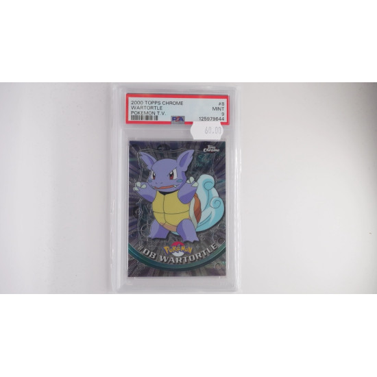 Topps Chrome Wartortle (PSA)[EN/MT]
