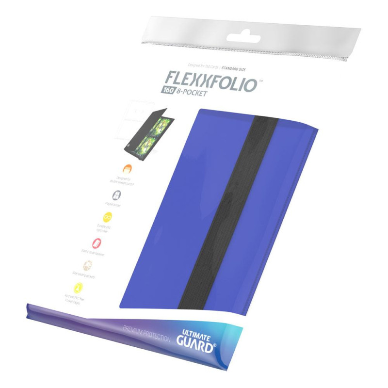 Ultimate Guard Flexxfolio 160 - 8-Pocket Blau