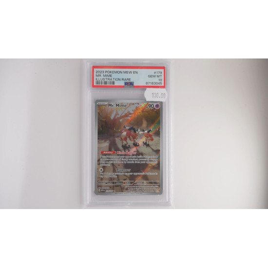 Mr. Mime / Pantimos (MEW-179) PSA[EN/MT]