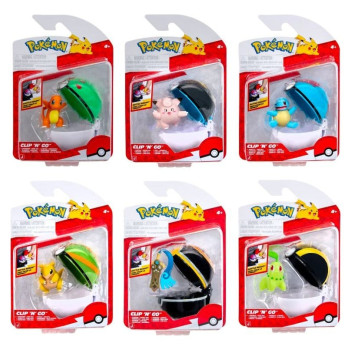 Pokémon Clip 'n' Go Minifiguren Poké Balls ver. 22 